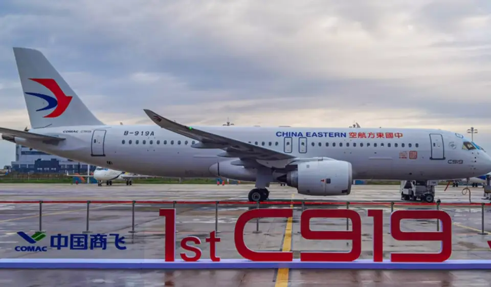 Китайский самолет C919 скоро будет массово эксплуатироваться в Китае